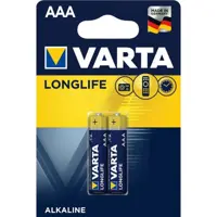 Батарейка VARTA 4903 (LR03) LONGLIFE Power 1x2 BL), мініатюра зображення № 1