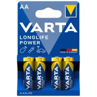 Батарейка VARTA 4906 (LR06) LONGLIFE Power 1x4 шт.