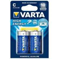 Батарейка VARTA 4914 (LR14) High Energy 1х2bl), мініатюра зображення № 1