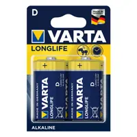 Батарейка VARTA 4920 (LR20) LONGLIFE Power 1x 2BL), мініатюра зображення № 1