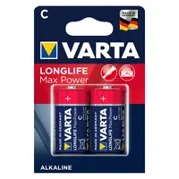 Батарейка VARTA LONGLIFE Max-Power LR14  4714 1x2 BL), мініатюра зображення № 1