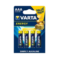 Батарейка VARTA LR03 (04103) ENERGY 1X4BL