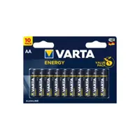 Батарейка VARTA LR06 (04106) ENERGY 1X10 BL), мініатюра зображення № 1