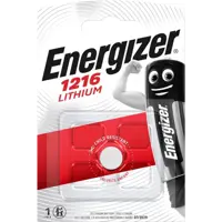 Батарейка літієва ENERGIZER CR1216 (1BL)), мініатюра зображення № 1