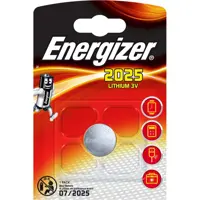 Батарейка літієва ENERGIZER CR2025 (1BL)), мініатюра зображення № 1