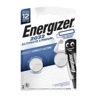 Батарейка літієва ENERGIZER CR2032 Ultimate Lithium 2BL), мініатюра зображення № 1