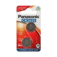 Батарейка літієва PANASONIC CR2025 Lithium, 3V, 1x4 шт), мініатюра зображення № 1