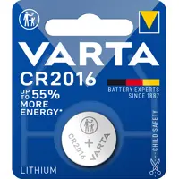 Батарейка літієва VARTA Lithium 6016 (CR2016)), мініатюра зображення № 1