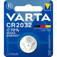 Батарейка літієва VARTA Lithium 6032 (CR2032)), мініатюра зображення № 1