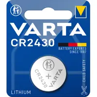 Батарейка літієва VARTA Lithium 6430 (CR2430)), мініатюра зображення № 1