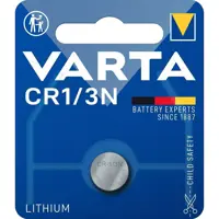 Батарейка в Вебасто VARTA Lithium 6131( CR1/3N)), мініатюра зображення № 1