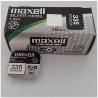 Батарейка в годинник MAXELL SR512SW-B1 (335) 1x10), мініатюра зображення № 1