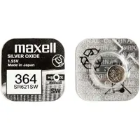 Батарейка в годинник MAXELL SR621SW-G1 (364) 1x10 (NEW EUROPE)), мініатюра зображення № 1