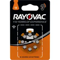 Батарейка в слуховий апарат VARTA RAYOVAC ZA 13/8bl