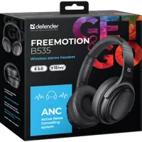 Bluetooth Навушники DEFENDER FreeMotion B535 black), мініатюра зображення № 1