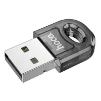 Bluetooth адаптер HOCO UA28 USB BT чорний), мініатюра зображення № 1