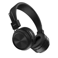 Bluetooth навушники HOCO W25 Promice black), мініатюра зображення № 1