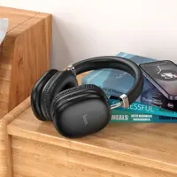 Bluetooth навушники HOCO W35 Free Music BT5.3/40hours black), мініатюра зображення № 6