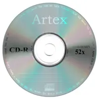 Диск Artex CD-R 700 MB 52x Bulk/50 (Ritek)), мініатюра зображення № 1