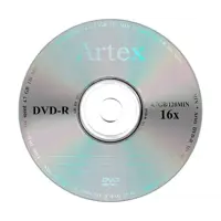 Диск Artex DVD-R 4,7 GB 16x Bulk 50 CMC), мініатюра зображення № 1