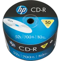 Диск HP CD-R 700Mb 52x Bulk 50 pcs), мініатюра зображення № 1