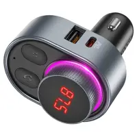 FM-модулятор HOCO E72 + bluetooth QC PD30W