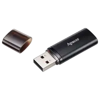 Флешка APACER АН25B 64GB USB3.1 Black), мініатюра зображення № 1