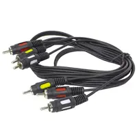 Кабель ATCOM 3RCA-3RCA 7.5m PE 13275), мініатюра зображення № 1