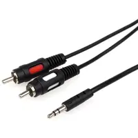 Кабель ATCOM AUX jack3.5 - 2RCA 7.5m 10710), мініатюра зображення № 1