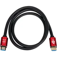 Кабель ATCOM HDMI - HDMI 2.0m VER 2.0 4K Red/Gold 24942), мініатюра зображення № 1