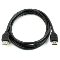 Кабель ATCOM HDMI - HDMI Standard 1.4 2.0m black 17391), мініатюра зображення № 1