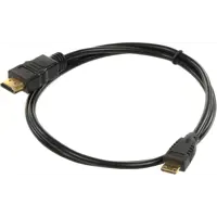 Кабель ATCOM HDMI - mini HDMI 1m 6153), мініатюра зображення № 1