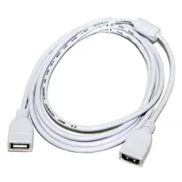 Кабель ATCOM USB AF - USB AF 1.8m white 15647), мініатюра зображення № 1