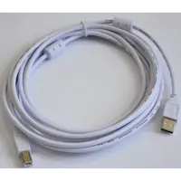 Кабель ATCOM USB AM - USB BM 5.0 м white 10109), мініатюра зображення № 1