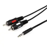 Кабель ATCOM jack - 2RCA 0.8m 10810), мініатюра зображення № 1