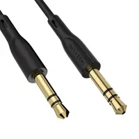 Кабель AUX BOROFONE  jack 3,5-jack 3,5 BL1 Audiolink 1m black