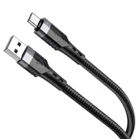 Кабель BOROFONE BU35 USB - Type-C 2A 1m black), мініатюра зображення № 1