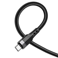 Кабель BOROFONE BU35 USB - Type-C 2A 1m black), мініатюра зображення № 1