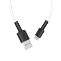 Кабель BOROFONE BX31 USB AM - Type-C Soft silicone 3A 1m білий), мініатюра зображення № 1