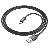 Кабель BOROFONE BX87 USB - Type-C 3A 1m чорний), мініатюра зображення № 1