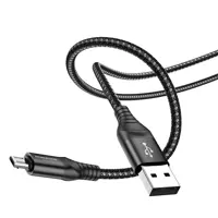 Кабель BOROFONE USB AM>Micro BX56 2.4A/1m black