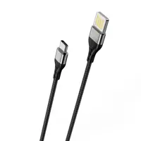 Кабель BOROFONE USB AM>Type-C BU11 2.4A, 1.2m, black