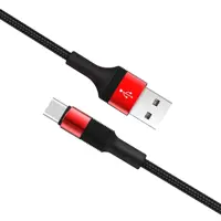 Кабель BOROFONE USB AM>Type-C BX21 3A 1m червоний