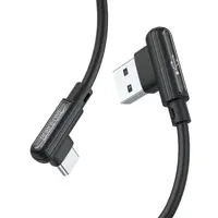 Кабель BOROFONE USB AM>Type-C BX58  3A/1m black