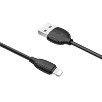 Кабель BOROFONE USB AM>iPhone BX19 Benefit 2,4A 1m чорний