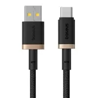 Кабель Baseus Dura Series USB AM-Type-C Data Cable 60W 1m P10377802U01-00 Black-gold), мініатюра зображення № 4