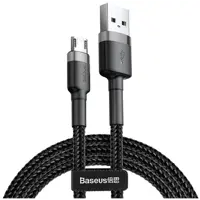 Кабель Baseus USB AM>Micro  CAMKLF-CG1  1.5A/2m. Black