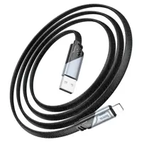 Кабель HOCO U119 USB - lightning 2.4A 1.2м чорний), мініатюра зображення № 1