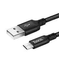 Кабель HOCO USB AM>Micro X14 Times 2A/2m Black