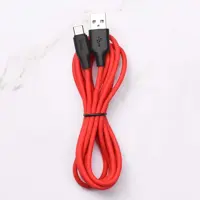 Кабель HOCO USB AM>Type-C X21 Silicone 2,4A  0,25m чорно-білий